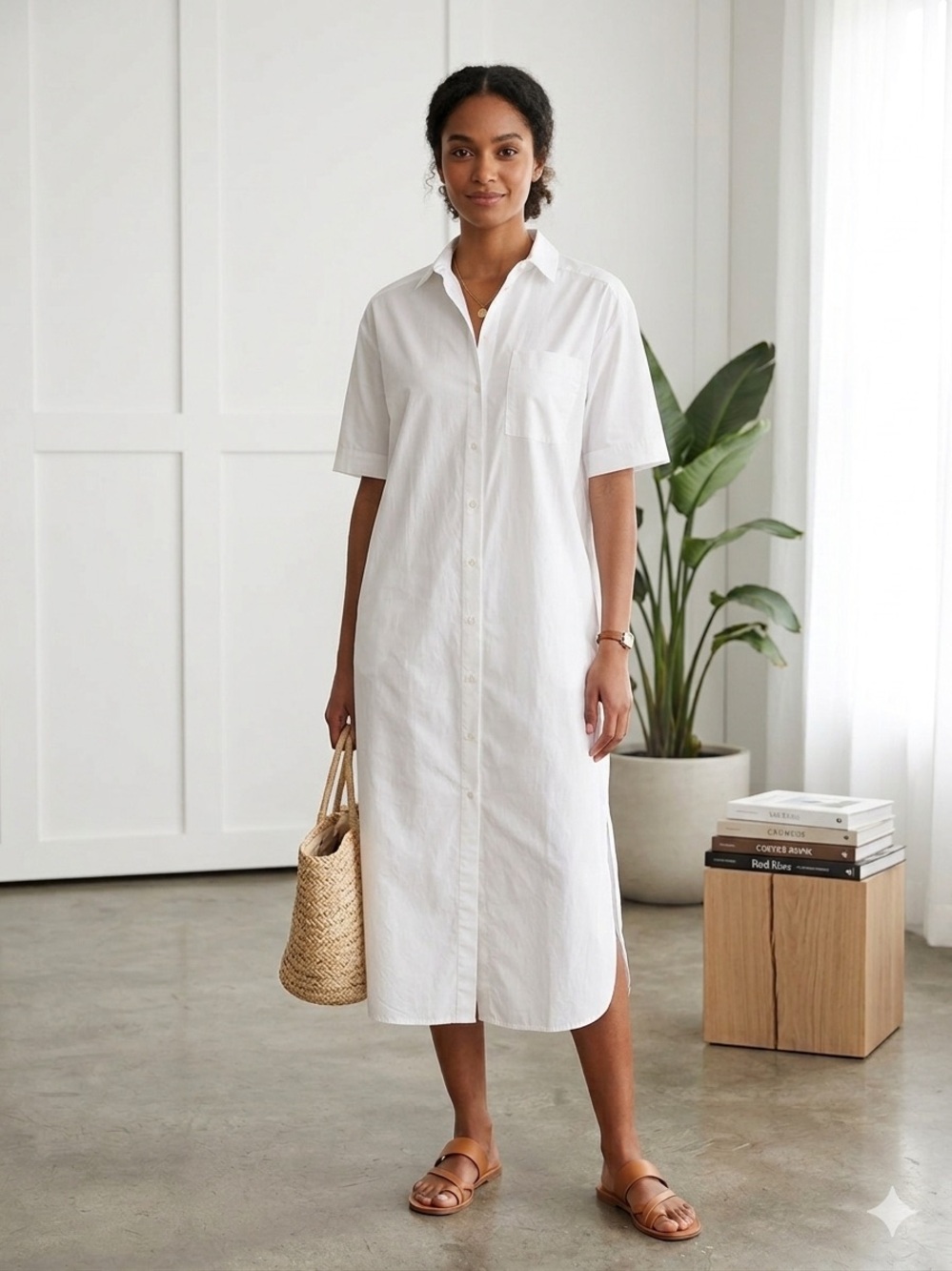 Zara trafulic shirt dress. Perfect for summer